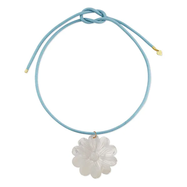 Mother of Pearl Daisy Cord Necklace sold by HART