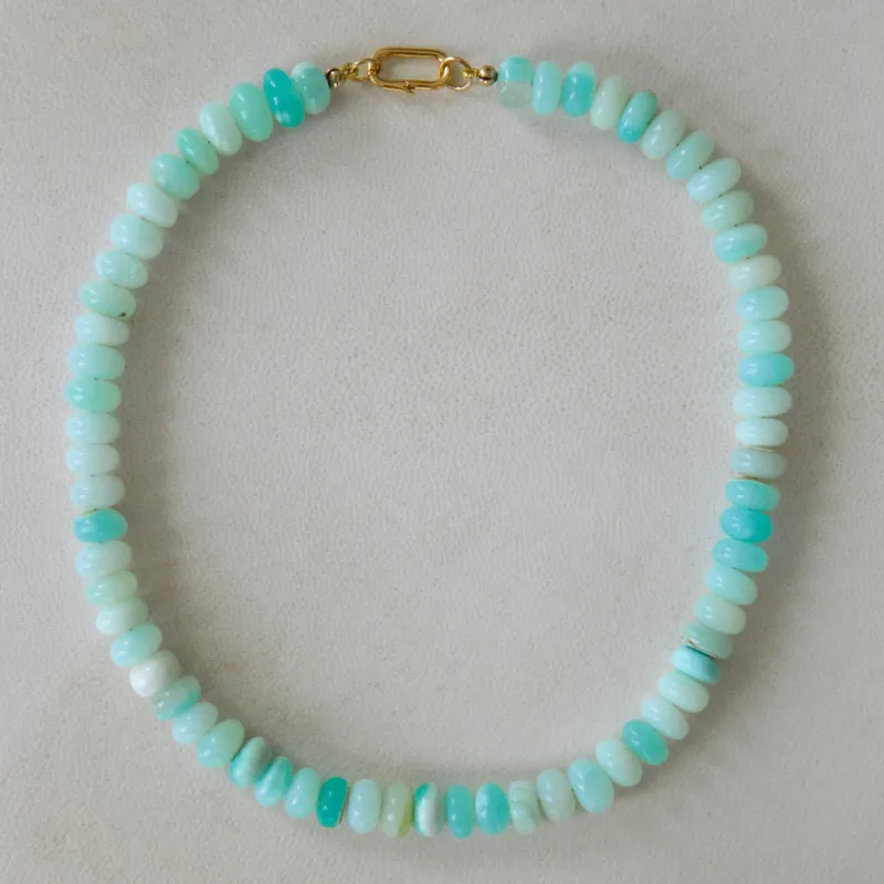 Turquoise Opal Gemstone Necklace sold by HART