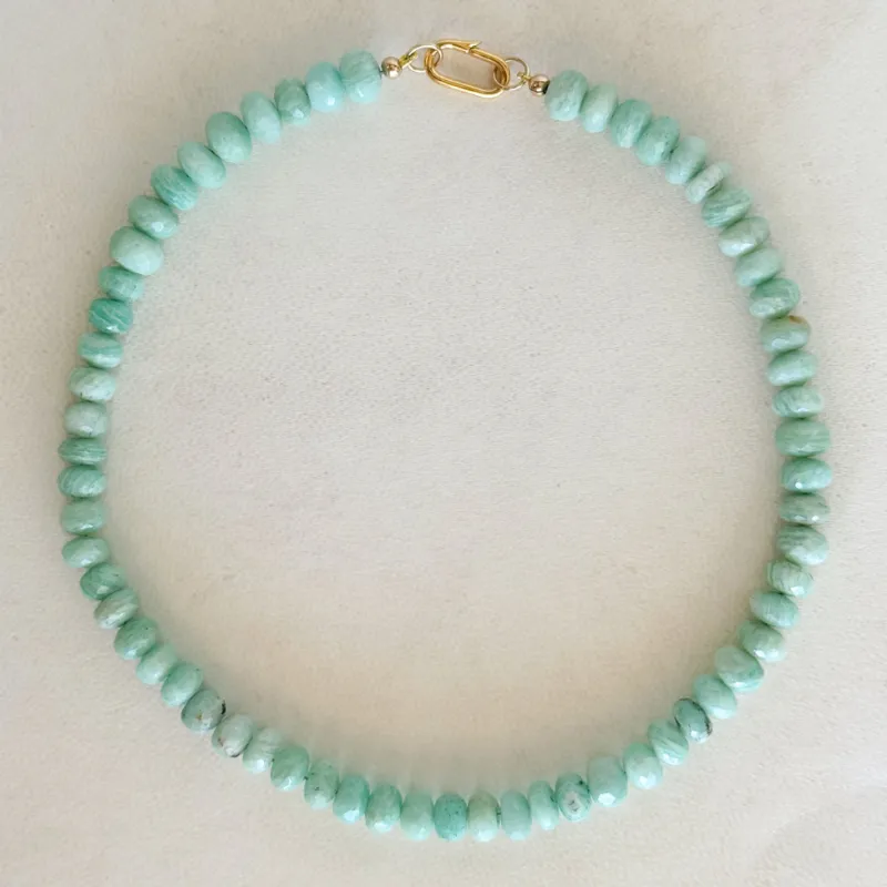 Amazonite Gemstone Necklace sold by HART