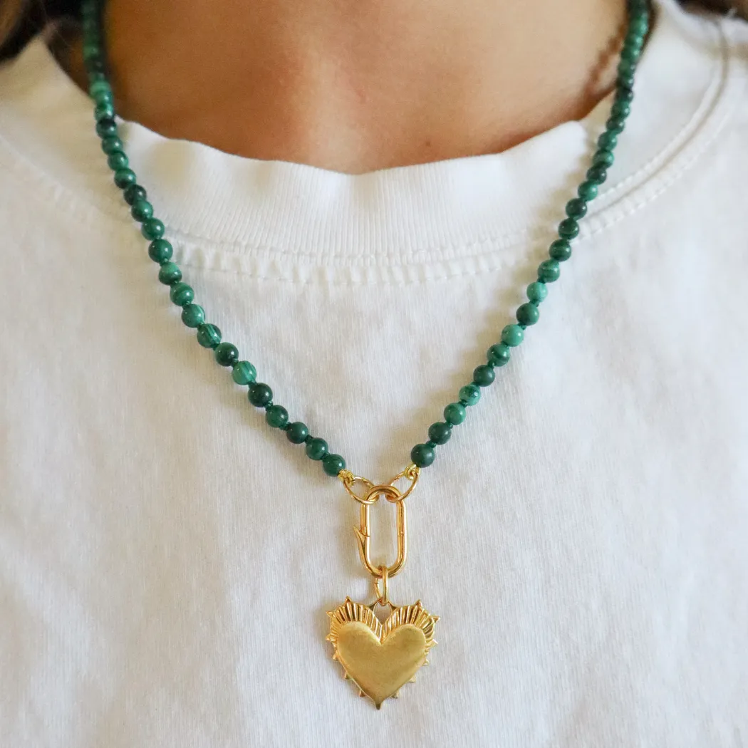 Malachite Knotted Gemstone Strand sold by HART product image thumbnail 3