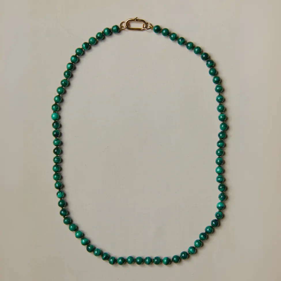 Malachite Knotted Gemstone Strand sold by HART product image thumbnail 2