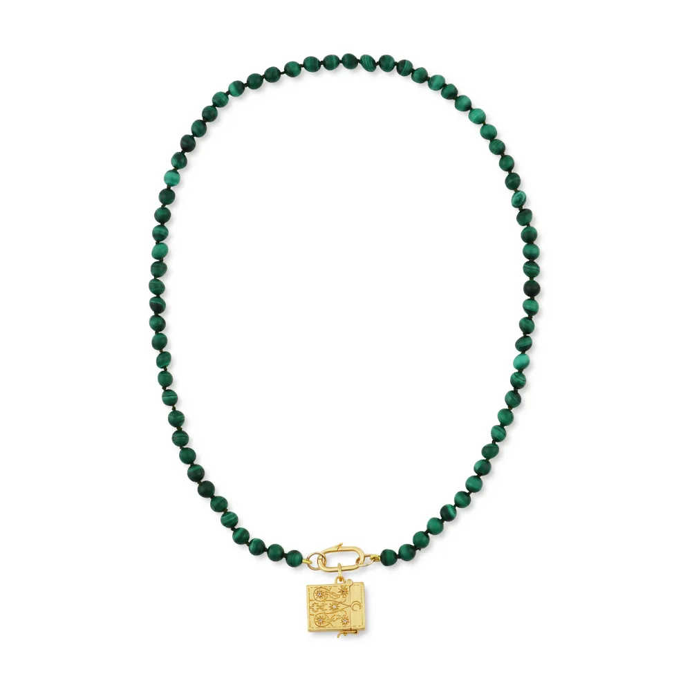 Malachite Knotted Gemstone Strand sold by HART product image thumbnail 5