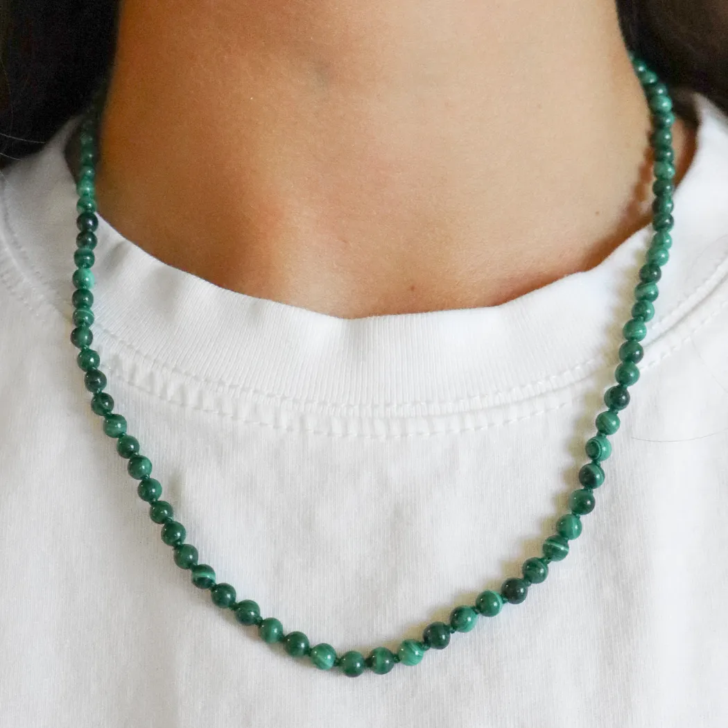 Malachite Knotted Gemstone Strand sold by HART product image thumbnail 4