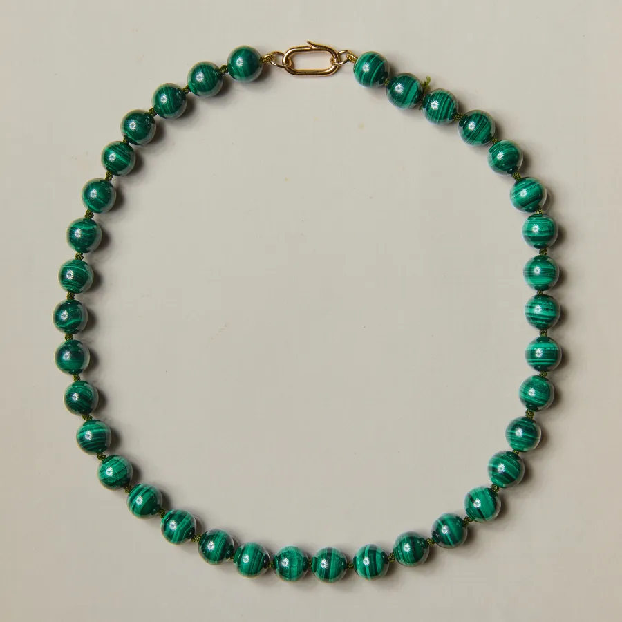 Malachite Knotted Gemstone Necklace sold by HART product image thumbnail 2
