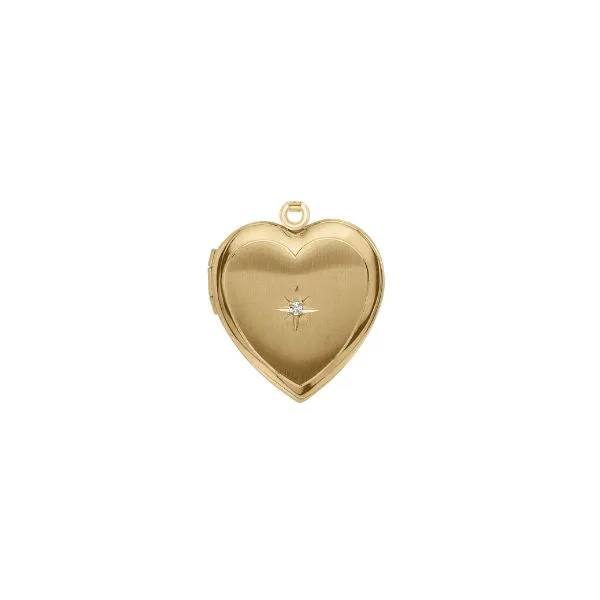 Heart Locket with Diamond sold by HART