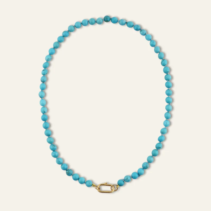 Turquoise Knotted Gemstone Strand sold by HART