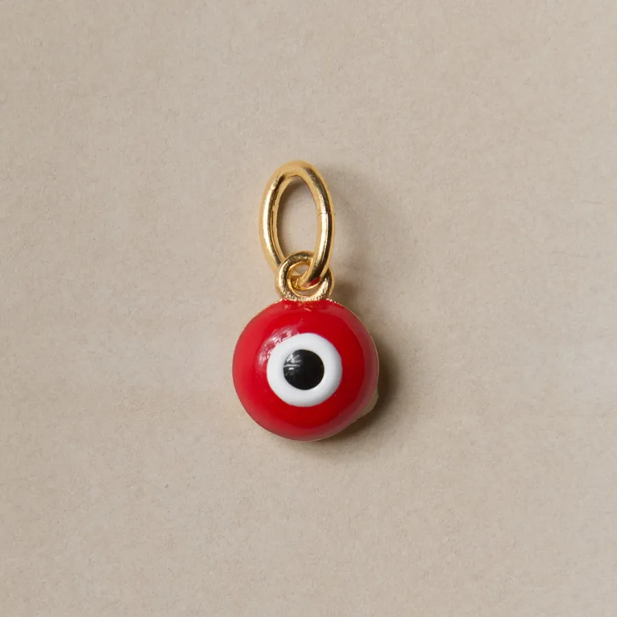 Mini Red Enamel Evil Eye Charm sold by HART product image thumbnail 2