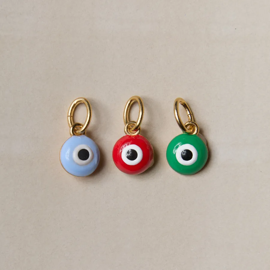 Mini Blue Enamel Evil Eye Charm sold by HART product image thumbnail 4