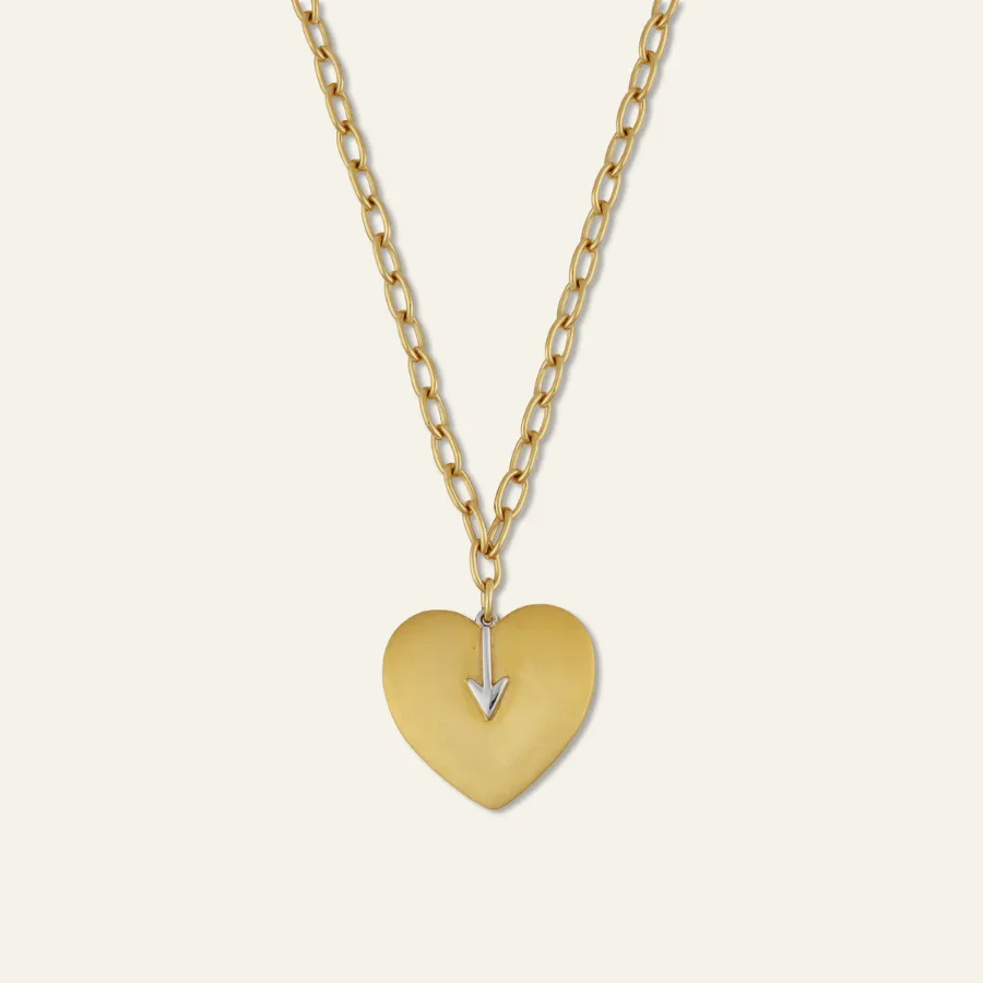 Arrow Heart Necklace sold by HART