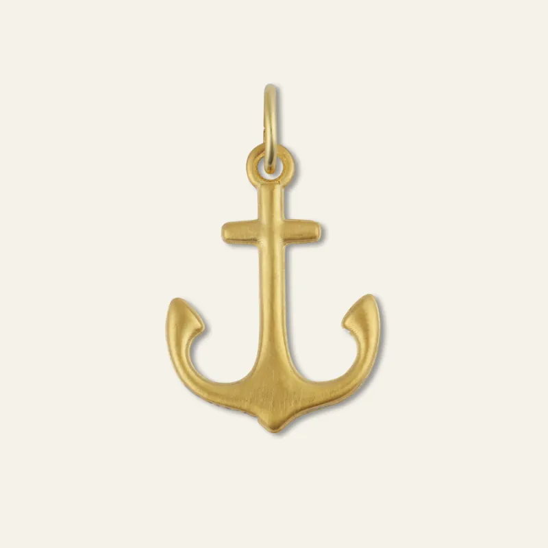 Two-Toned Anchor Charm made by HART