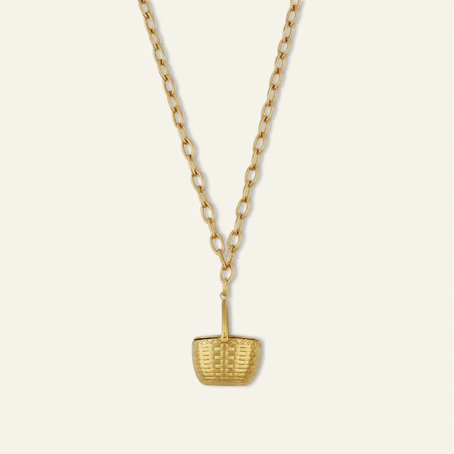 Basket Vesta Case Necklace sold by HART