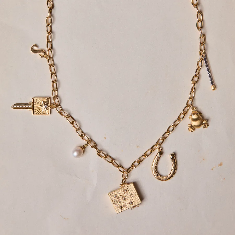 Personalized Mally Goldman Charm Necklace sold by HART product image thumbnail 3