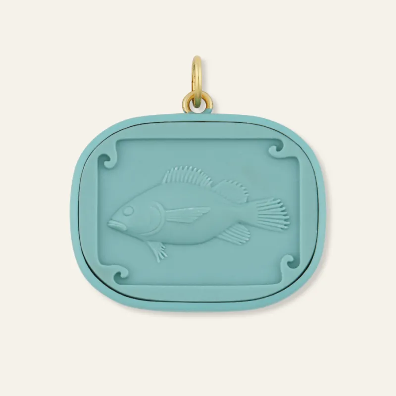 Fish Cameo Charm made by HART
