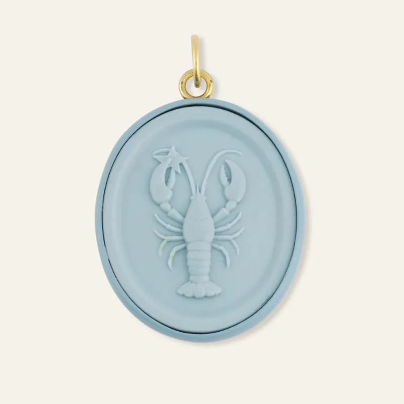 Lobster Cameo Charm made by HART