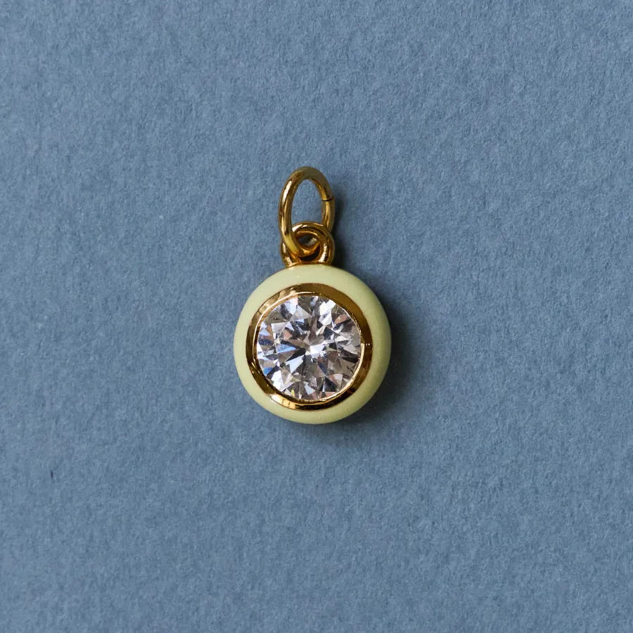 Kennedy Crichlow x HART Yellow Bezel Charm sold by HART product image thumbnail 2