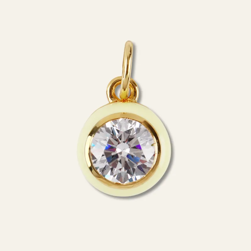 Kennedy Crichlow x HART Yellow Bezel Charm made by HART