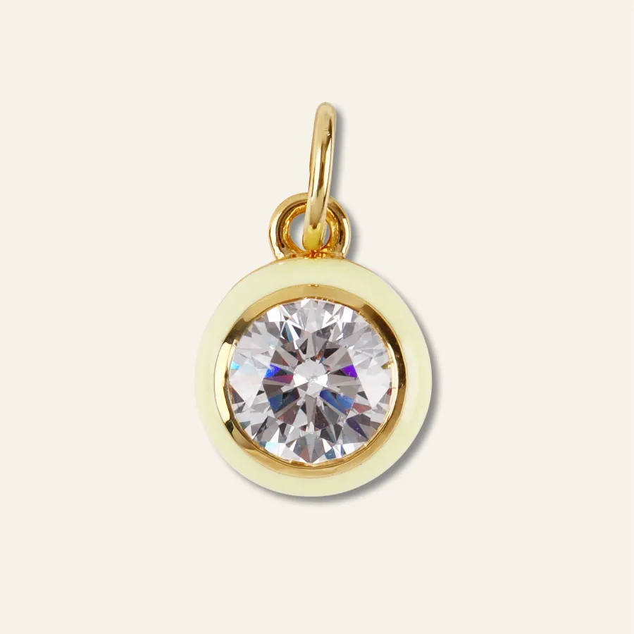 Kennedy Crichlow x HART Yellow Bezel Charm sold by HART