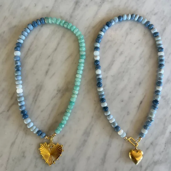 Light Green Opal Gemstone Necklace sold by HART product image thumbnail 4