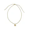 The Starter Cluster Lurex Cord Necklace sold by HART