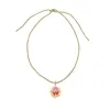 The Starter Cluster Lurex Cord Necklace sold by HART