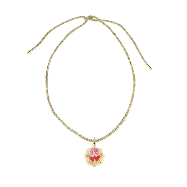 The Starter Cluster Lurex Cord Necklace sold by HART product image thumbnail 4