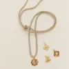 The Starter Cluster Lurex Cord Necklace sold by HART