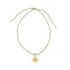 The Starter Cluster Lurex Cord Necklace sold by HART
