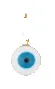 White Enamel Evil Eye Charm sold by HART product image thumbnail 5