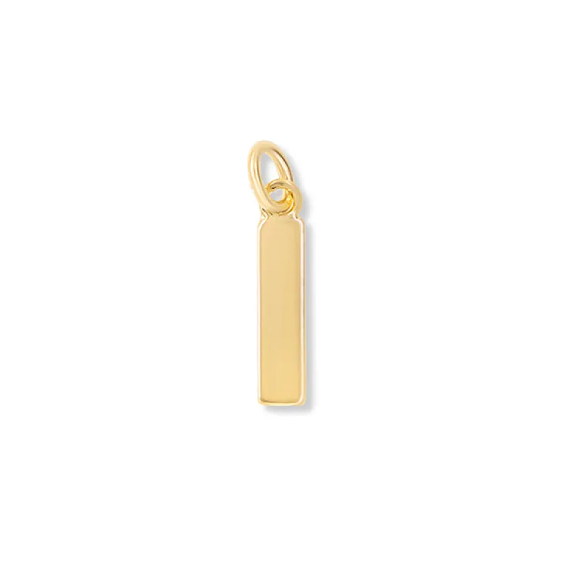 Flat Letter I Charm sold by HART