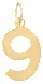 Number 9 Charm sold by HART product image thumbnail 2