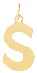 Flat Letter S Charm sold by HART product image thumbnail 2