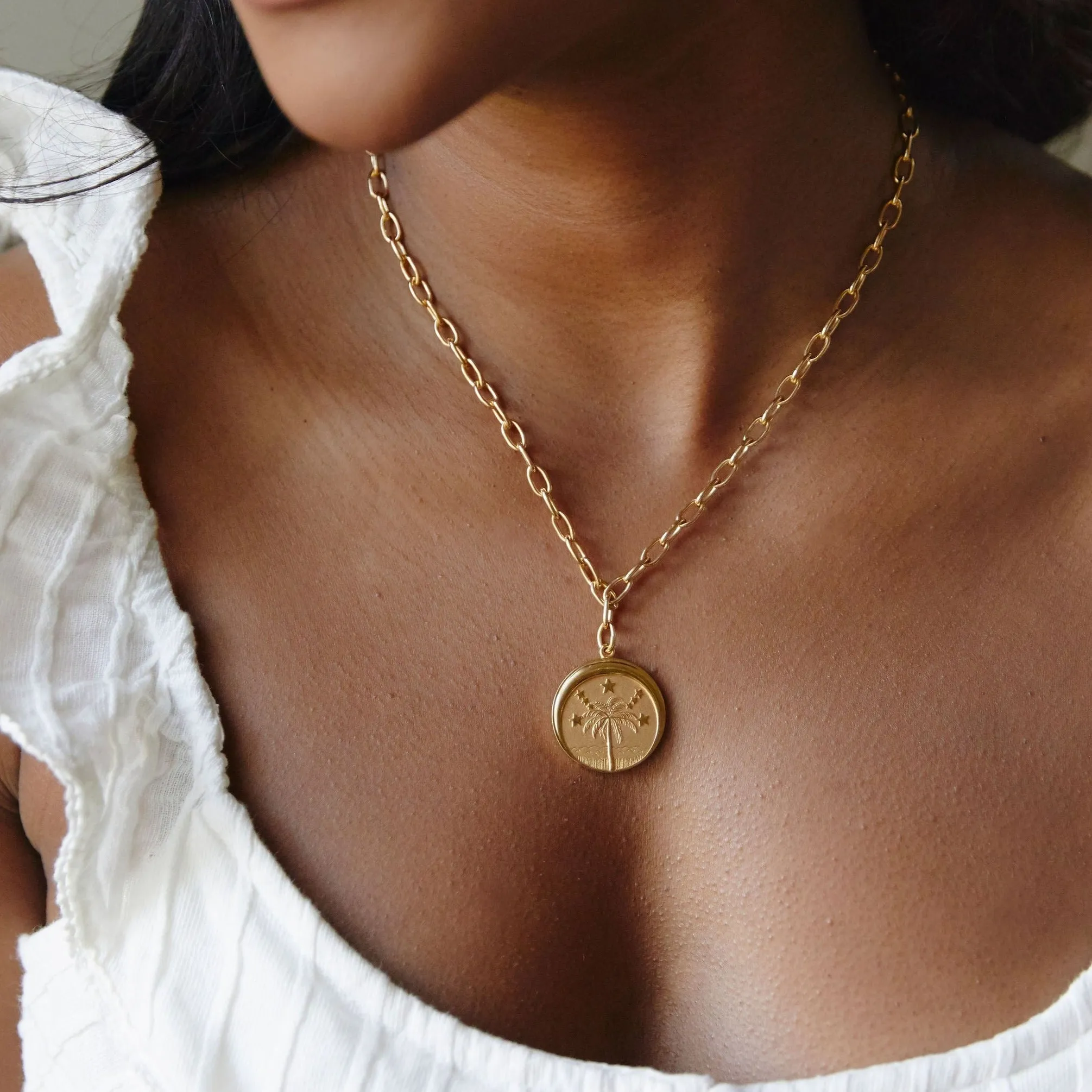 Charleston Enamel Charm Necklace sold by HART product image thumbnail 3