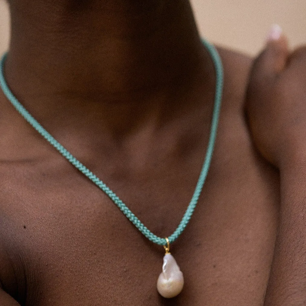 Aqua Cord with Baroque Pearl sold by HART product image thumbnail 2