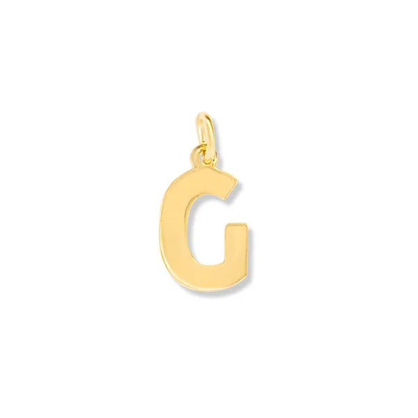 Flat Letter G Charm sold by HART