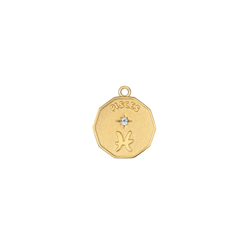 Elemental Pisces Zodiac Charm sold by HART