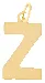 Flat Letter Z Charm sold by HART product image thumbnail 2