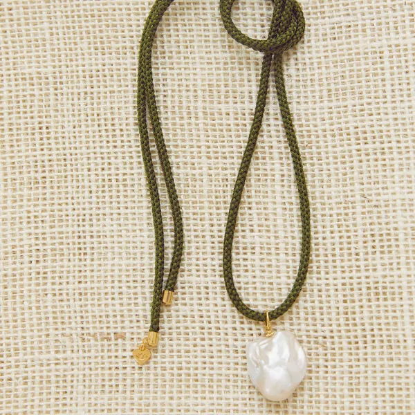 Olive Cord with Baroque Pearl sold by HART product image thumbnail 2