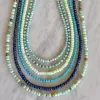 Teeny Turquoise and Hematite Gemstone Necklace sold by HART