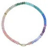 Pastel Rainbow Gemstone Necklace sold by HART