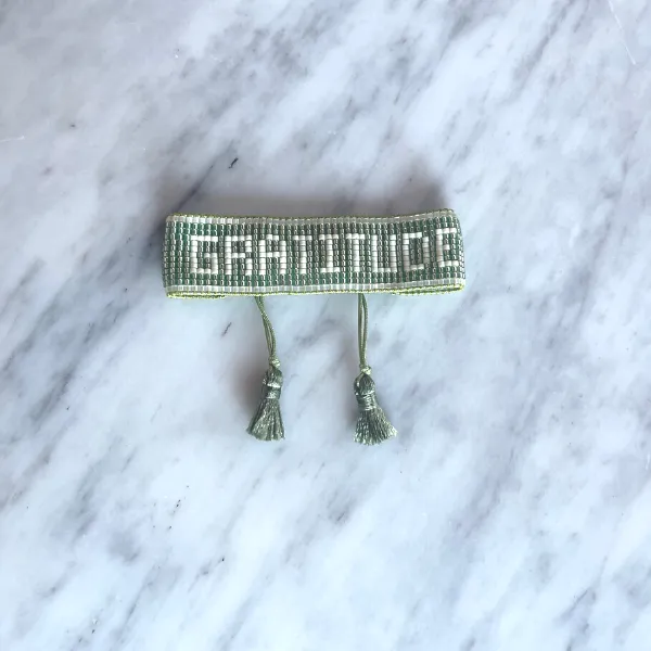 Gratitude Sage Beaded Bracelet sold by HART product image thumbnail 2