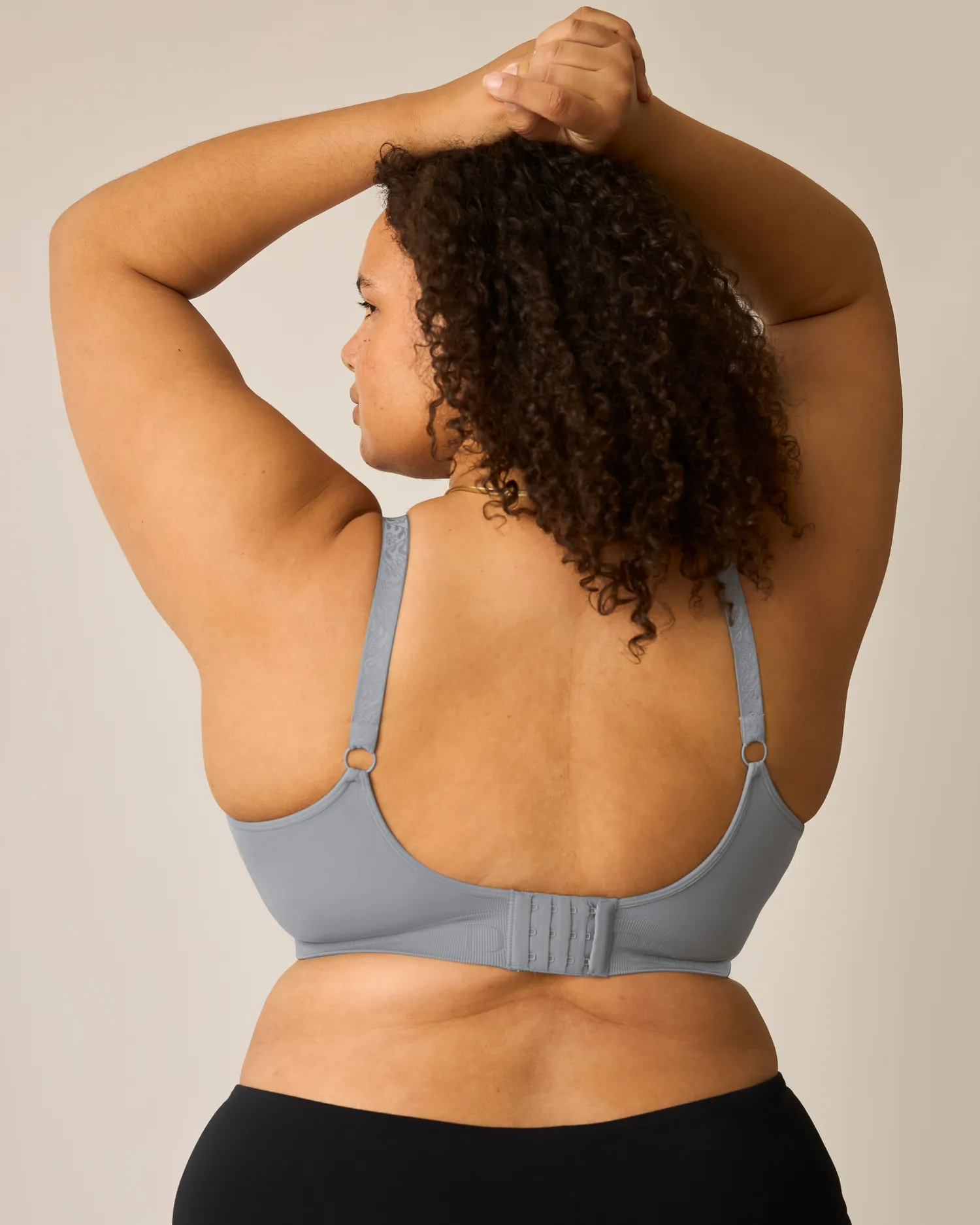 Simply Sublime® Nursing Bra Two-Pack | Grey & Twilight sold by Storq product image thumbnail 5