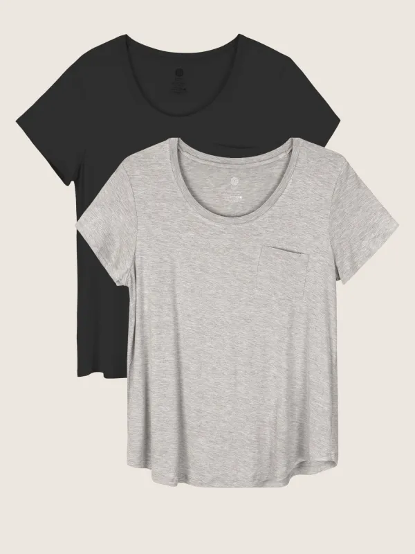 Everyday Nursing T-shirt Pack | Black & Grey Heather made by Kindred Bravely
