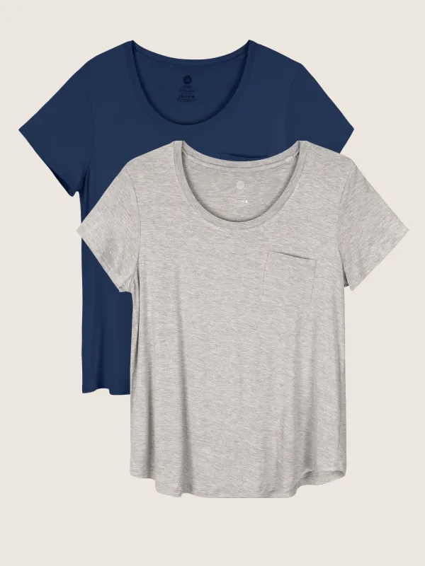 Everyday Nursing T-shirt Pack | Grey Heather & Navy sold by Storq