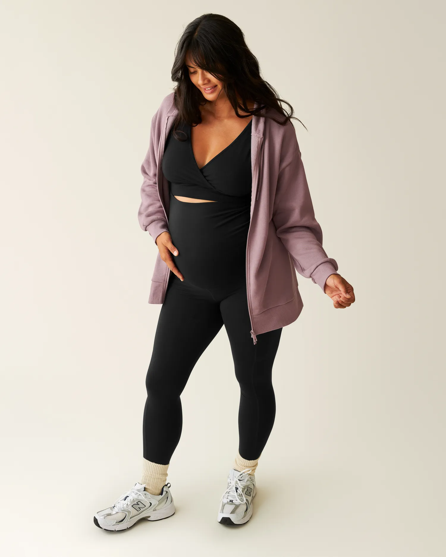 Cloud Fleece Oversized Hoodie | Dusty Mauve sold by Storq product image thumbnail 4