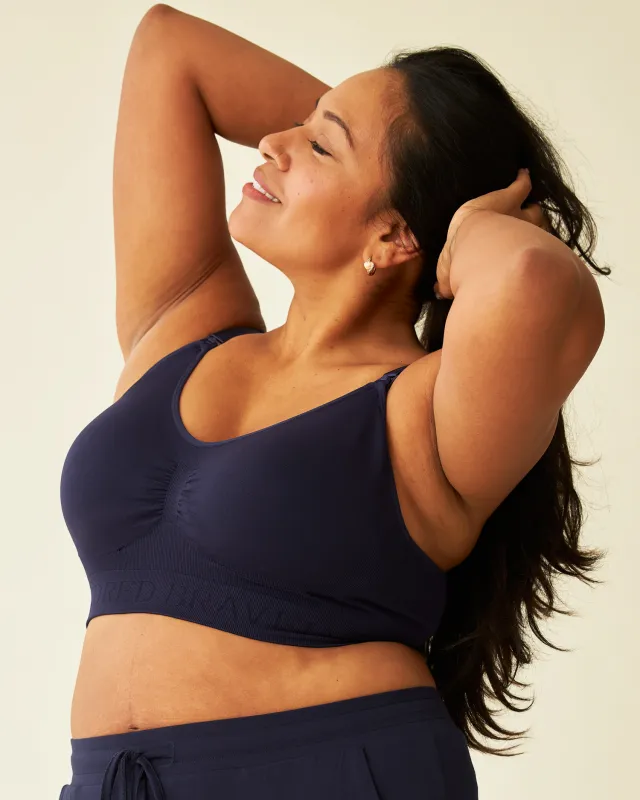 Simply Sublime® Nursing Bra | Navy made by Kindred Bravely