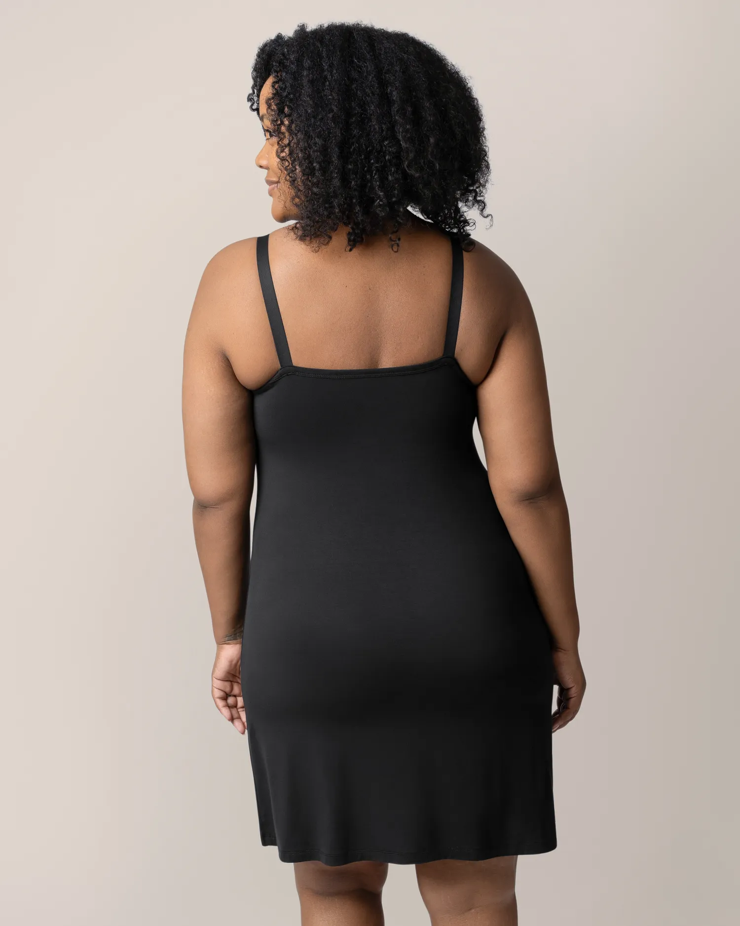 Stella Hands-Free Pumping & Nursing Nightgown | Black sold by Storq product image thumbnail 2