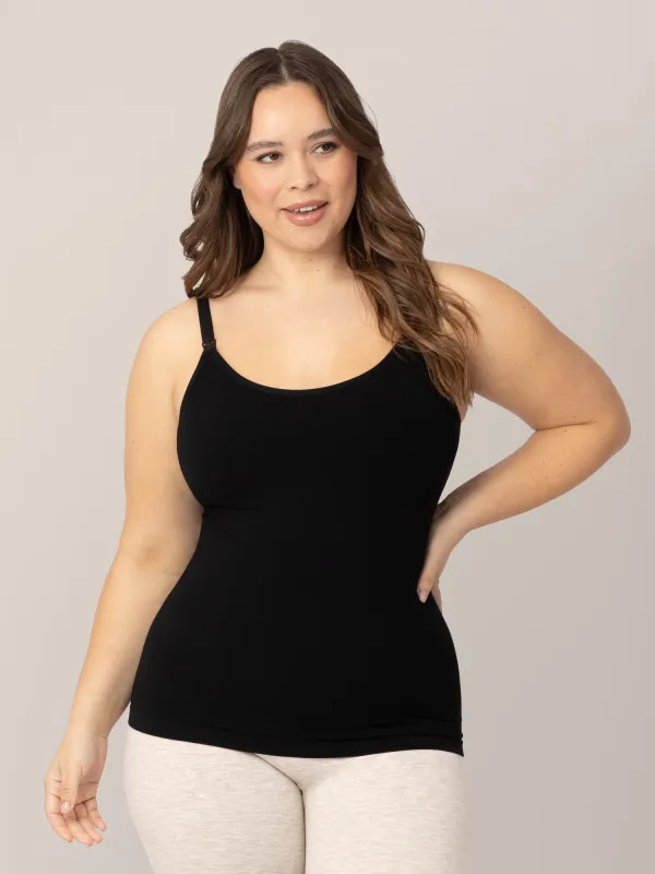 Sublime® Bamboo Maternity & Nursing Cami | Black made by Kindred Bravely