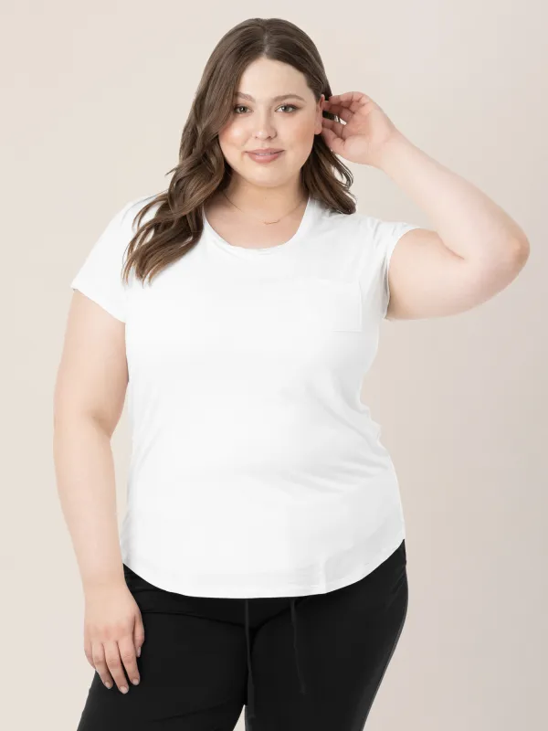 Everyday Maternity & Nursing T-shirt | White made by Kindred Bravely