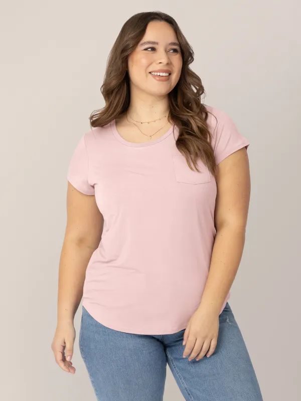 Everyday Maternity & Nursing T-shirt | Dusty Pink made by Kindred Bravely