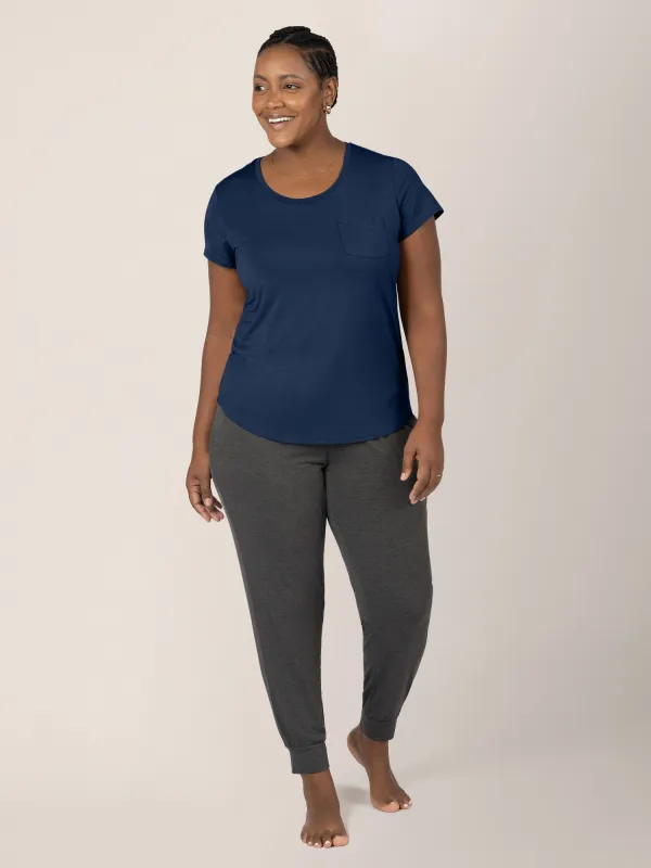 Everyday Maternity & Nursing T-shirt | Navy made by Kindred Bravely